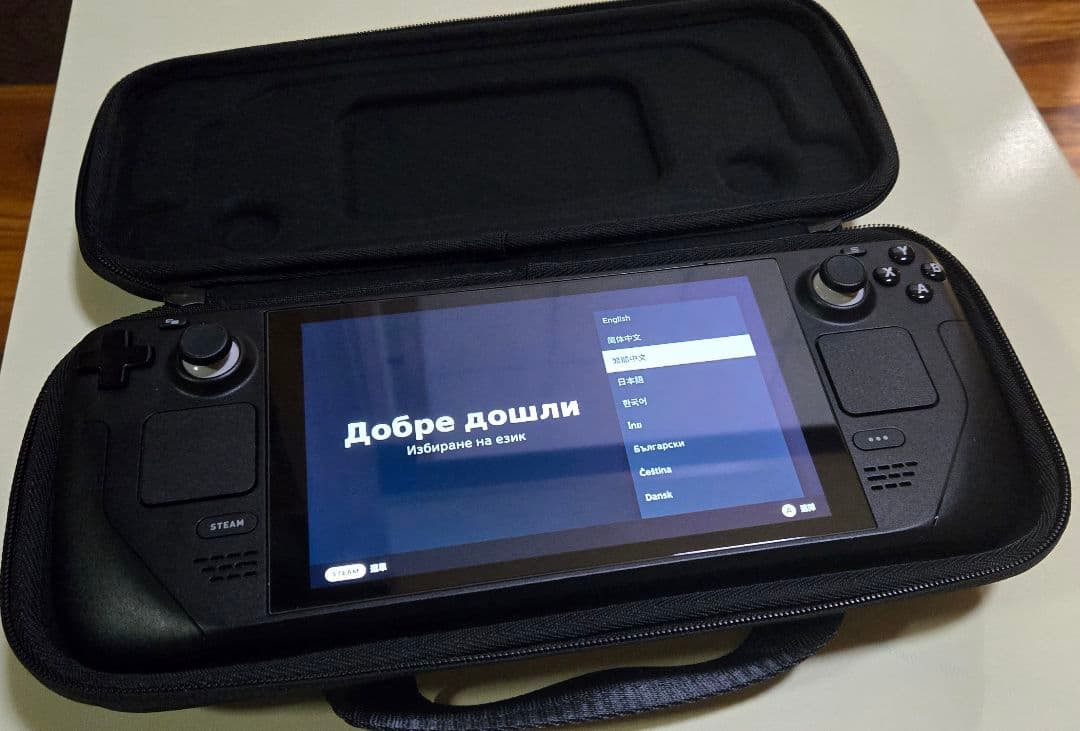 Steam Deck 256GB LCD(本体・ケース・ 充電器)※外箱なし