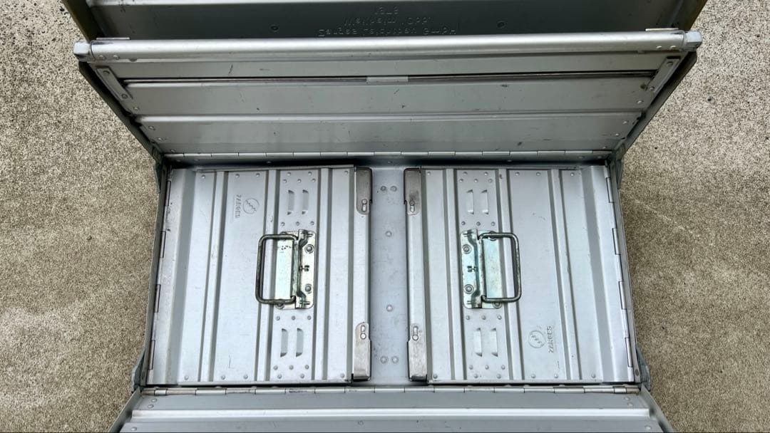 ZARGES アルミコンテナ 1976ビンテージ