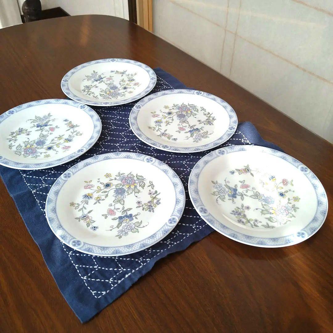 ロイヤルドルトン　コニストン　ケーキプレート5枚　廃盤品