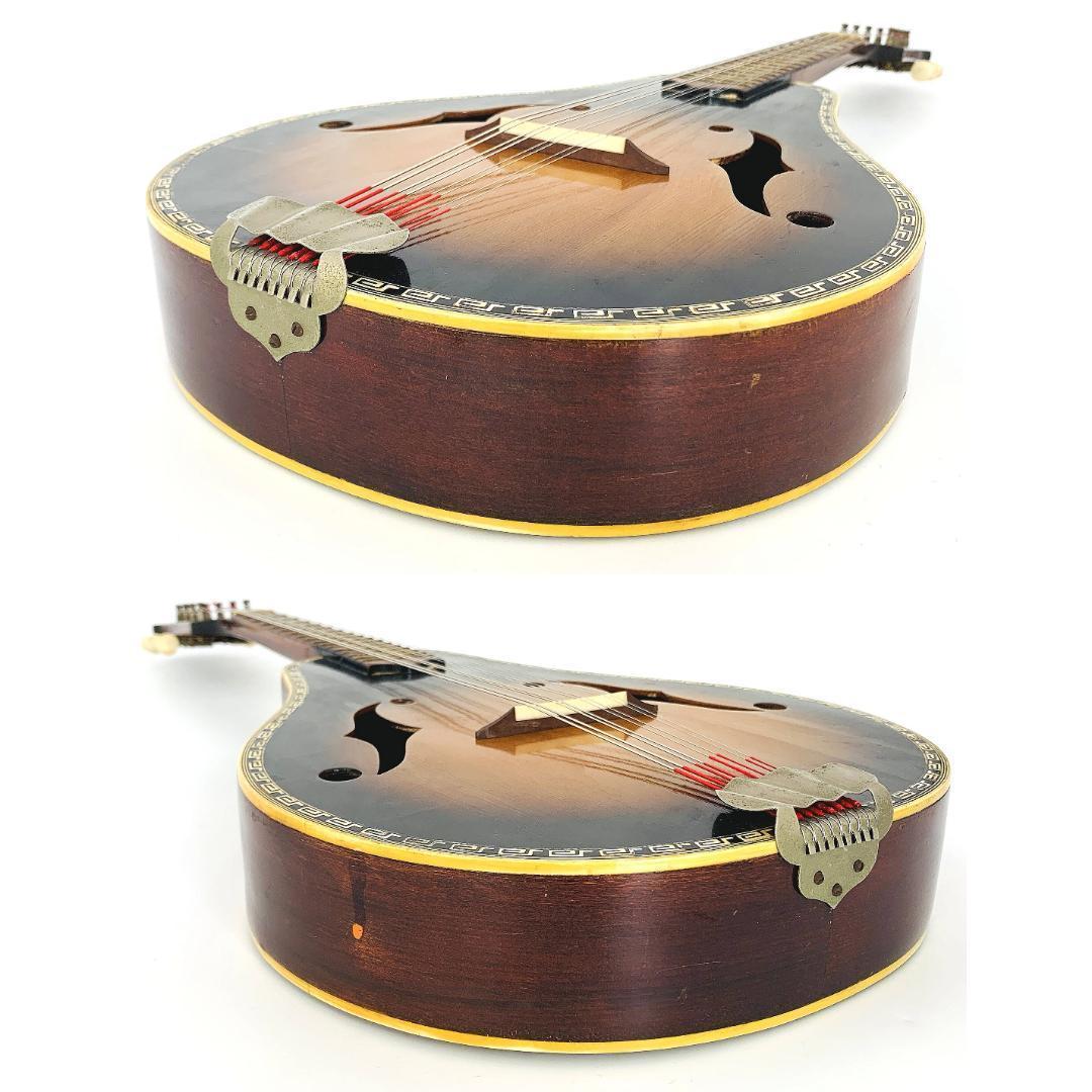 稀少 QUEEN クィーン フラット マンドリン No.124 【整備品】