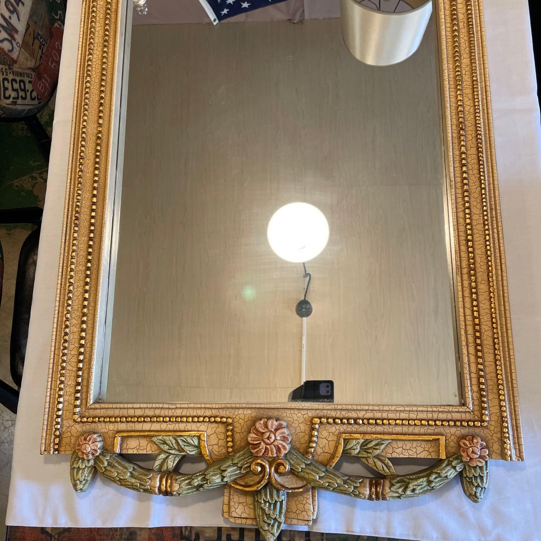 ‼︎大幅お値下げ‼︎ イタリア・アンティーク・大型壁掛けミラー