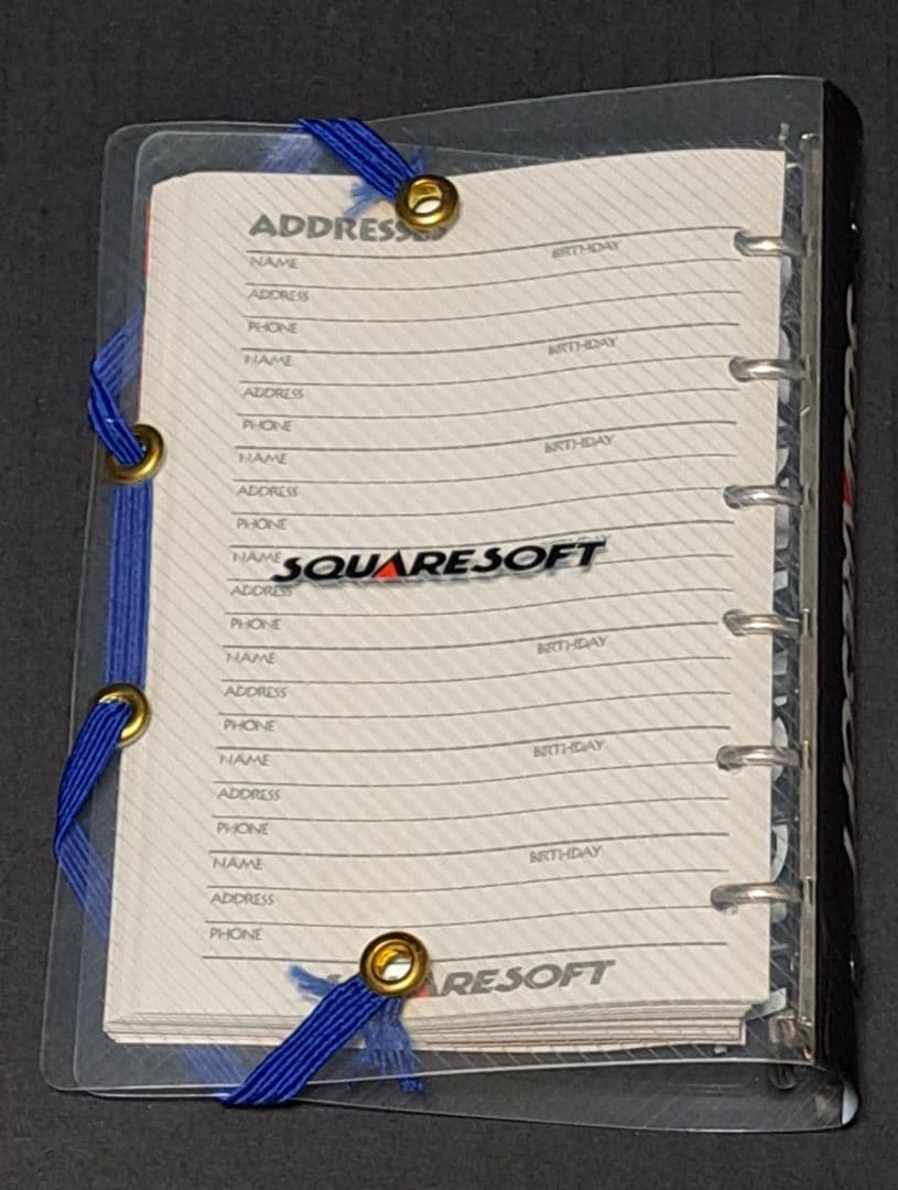 PS ファイナルファンタジーⅦ　非売品　システム手帳　レア　スクウェア