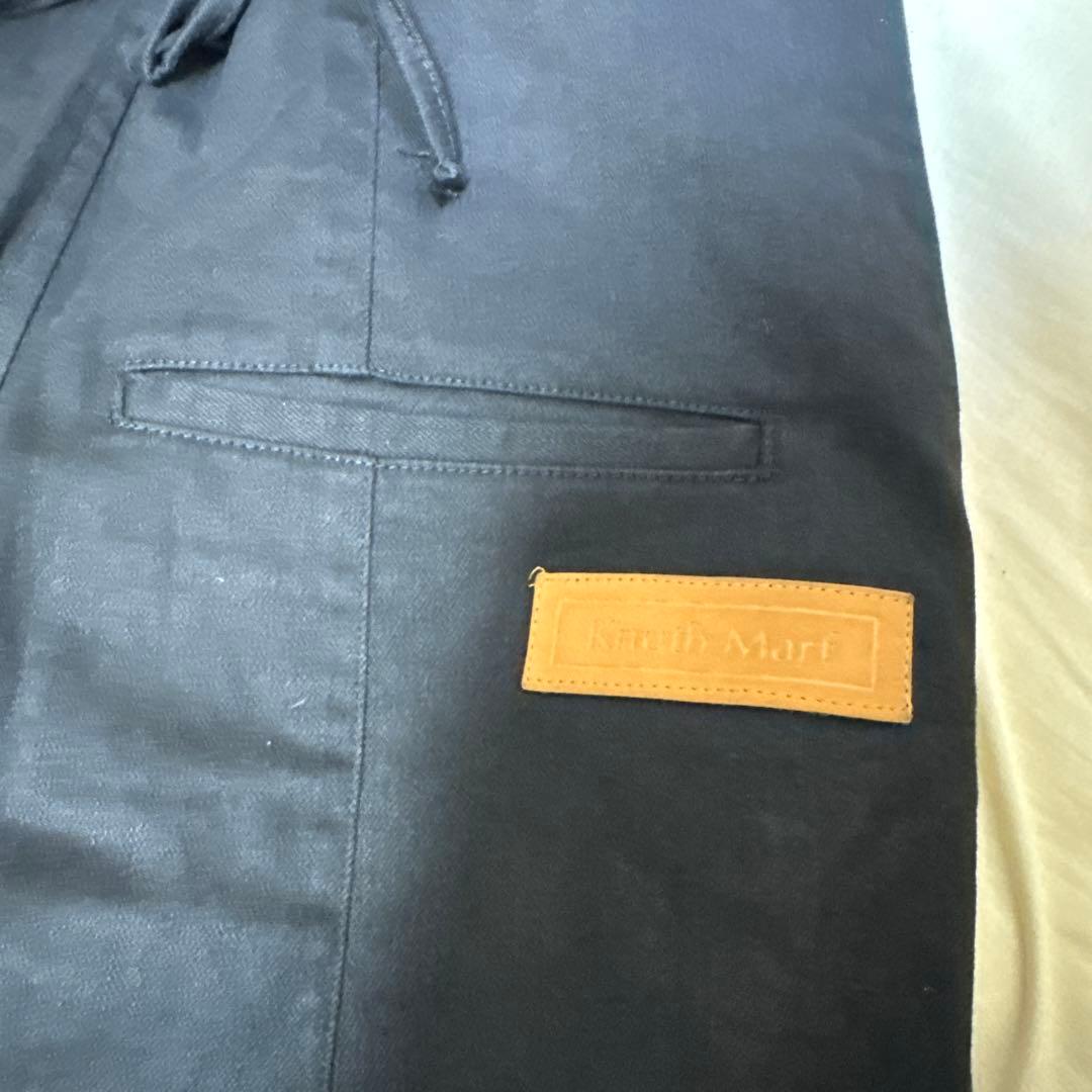 knuth marf レースアップパンツ/brack