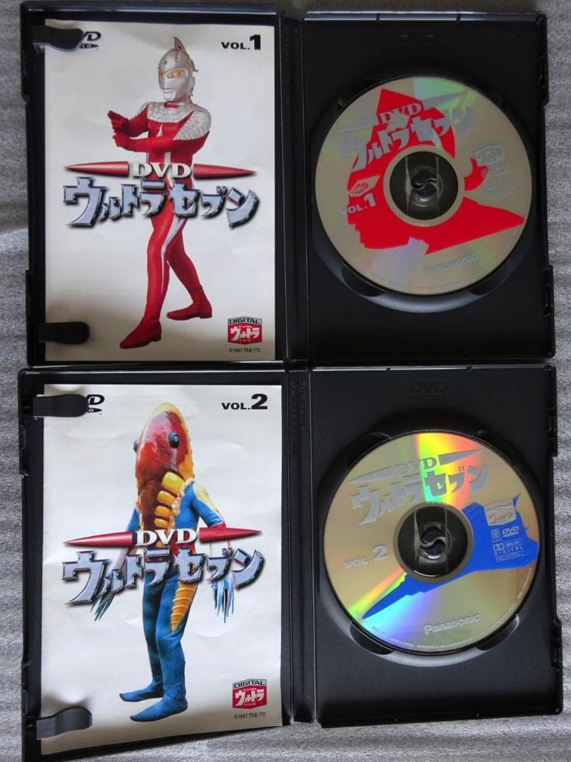 ウルトラセブン DVD（セル版） 全12巻セット