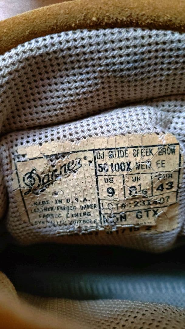 希少 ダナー ガイドクリーク 廃盤 US9 27cm