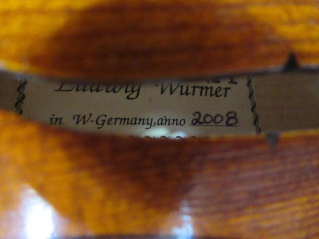 【送料込み】Ludwig Wurmer NO.1ルートヴィヒ・ヴルマーバイオリン