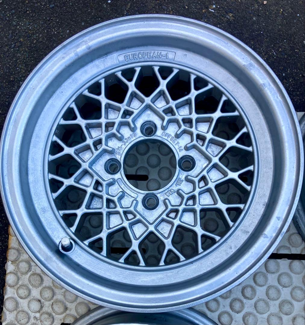 送料無料！WEDS メッシュ13インチホイール 4個セットヨーロピアン1