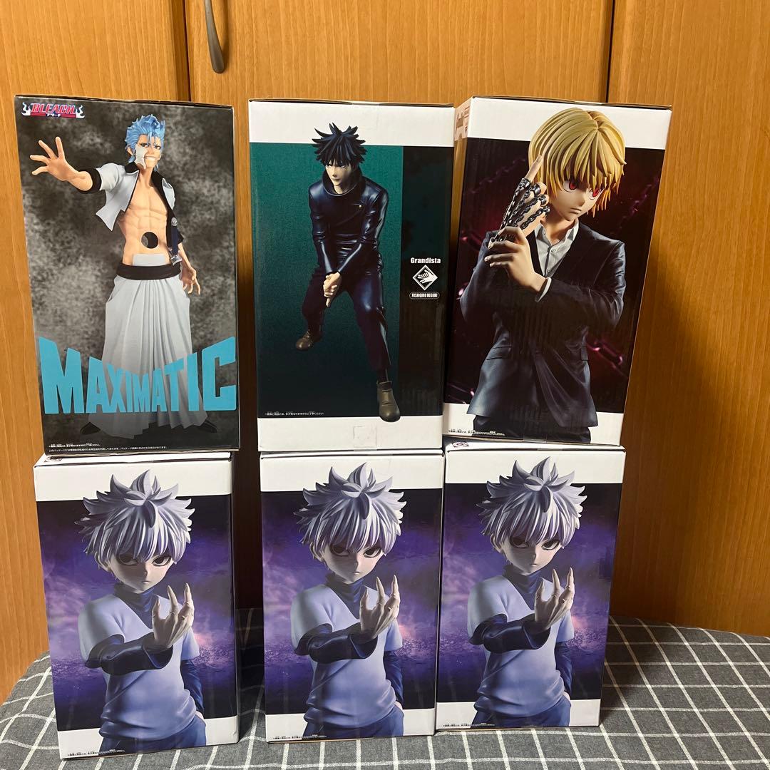 HUNTER×HUNTER、BLEACH、呪術廻戦フィギュアまとめ