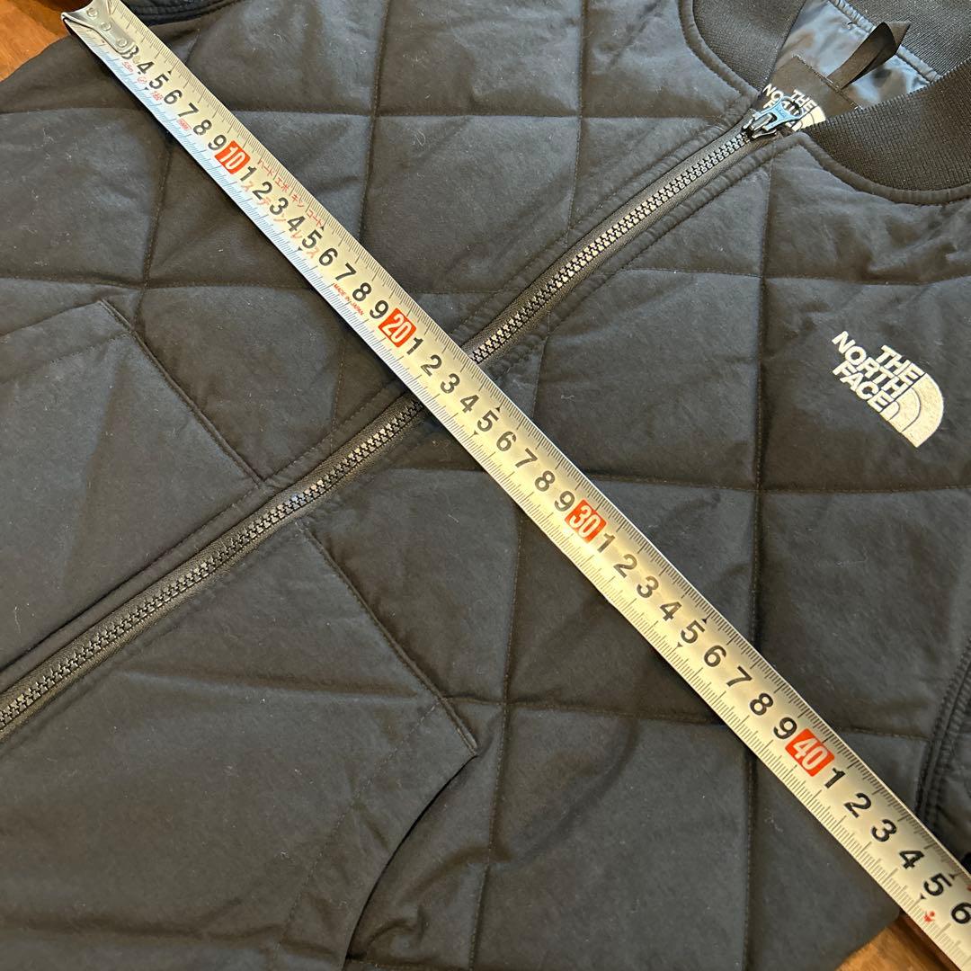 ノースフェイス　キッズ　キルティングジャケット　黒　140 ブルゾン