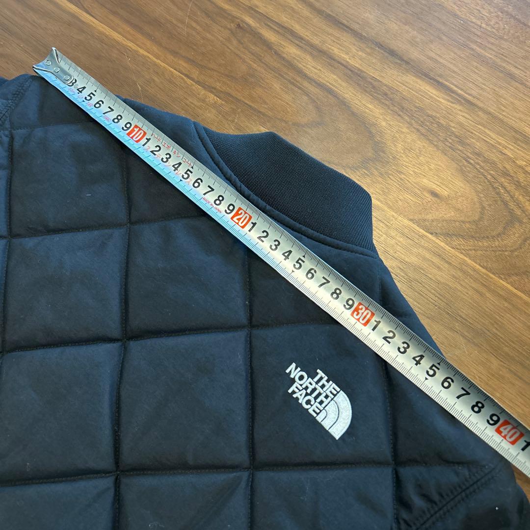 ノースフェイス　キッズ　キルティングジャケット　黒　140 ブルゾン
