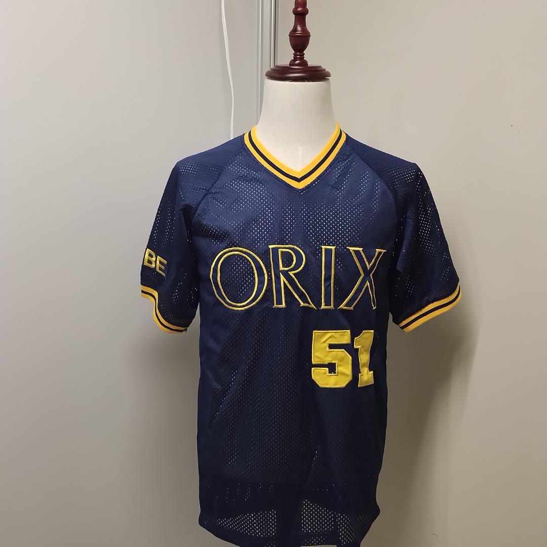 オリックス イチロー 51 ベースボール メッシュ ユニフォーム LL A71