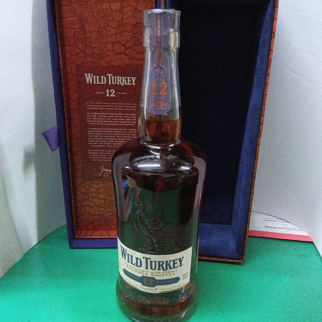 Wild Turkey 12年 バーボンウイスキー 700ml箱付