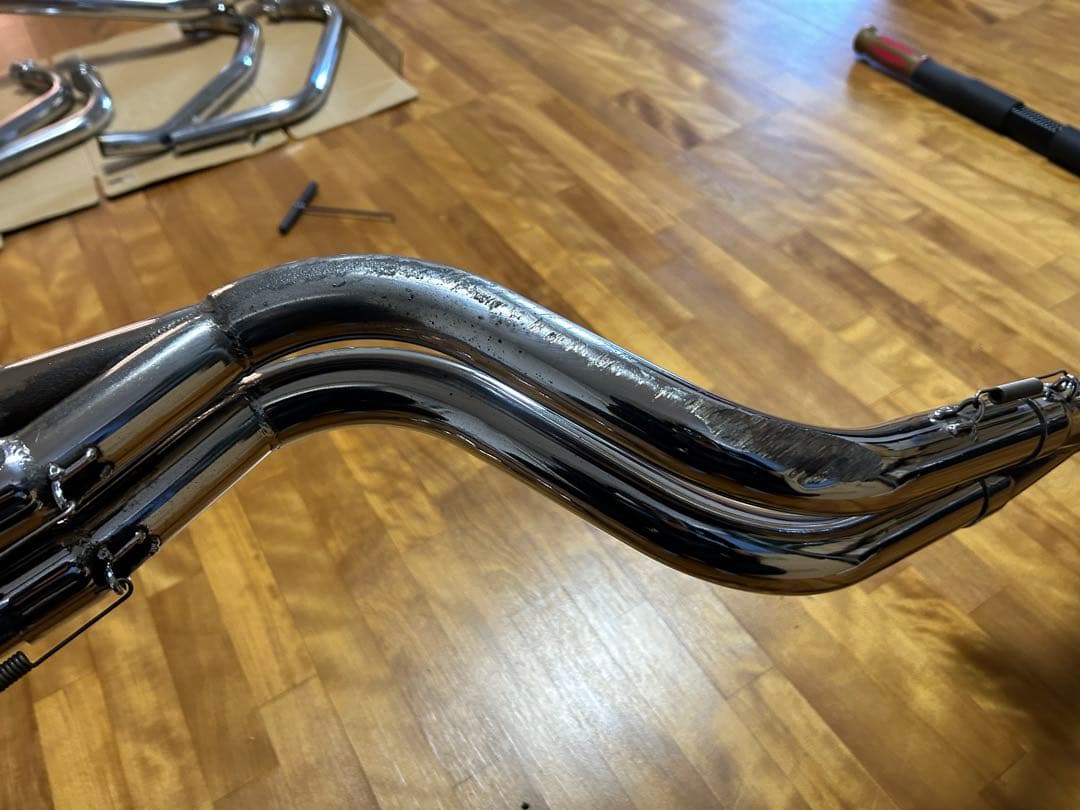 yuujiCBR400F、CBX400F用　W.R.P イカヅチ菅　雷菅