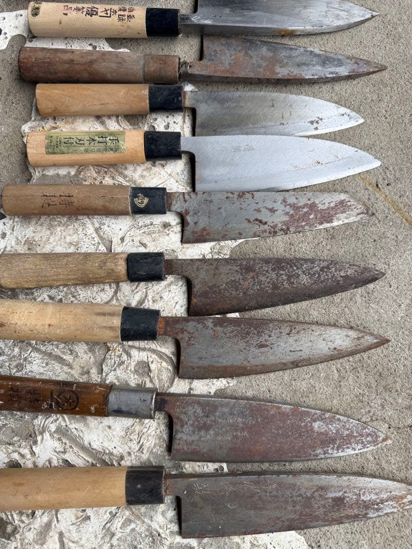 a*6様 和包丁 まとめ 包丁　39合計