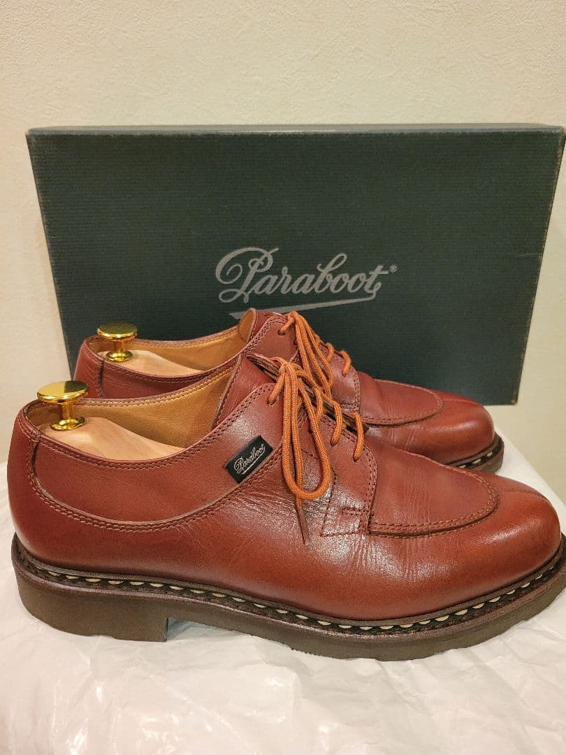 【SALE】 美品　パラブーツ アヴィニョン マロン 5.0
