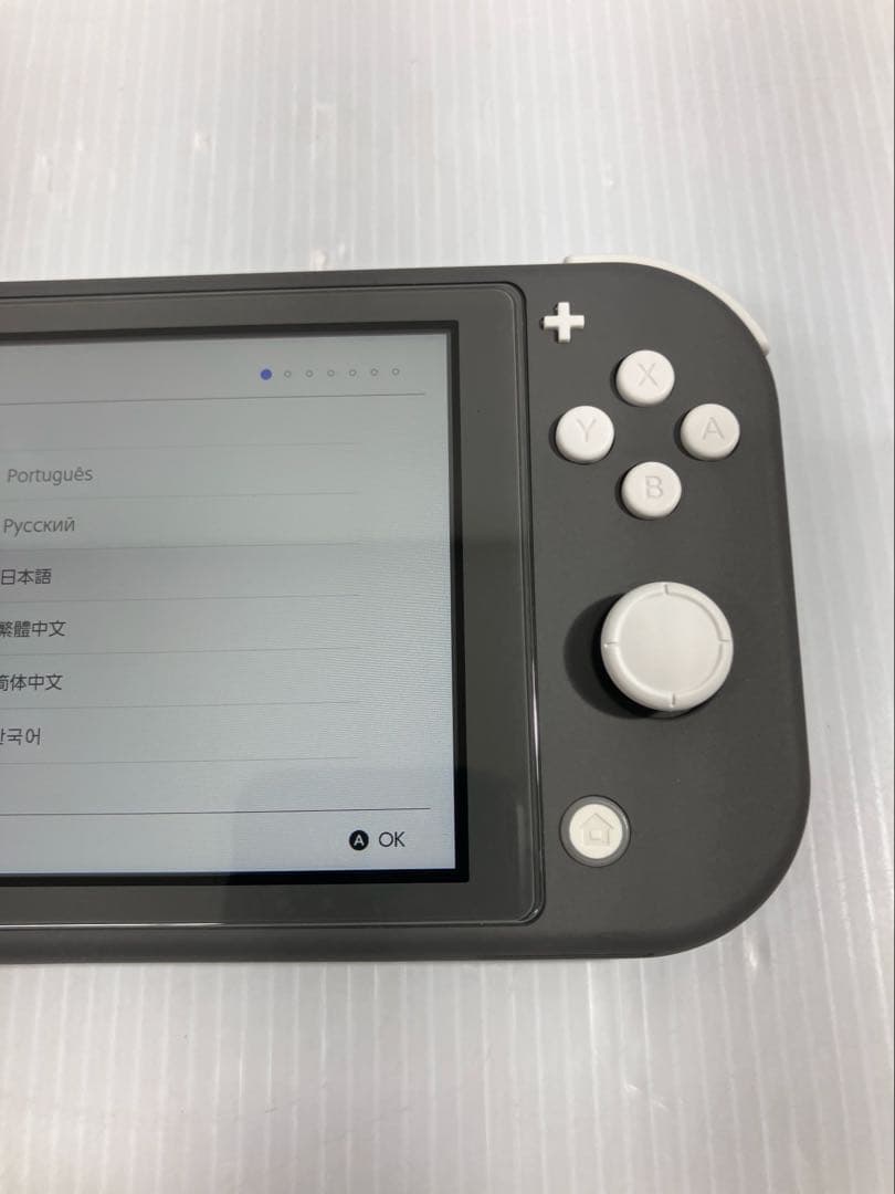ほぼ未使用！Nintendo Switch Lite グレー　付属品完備