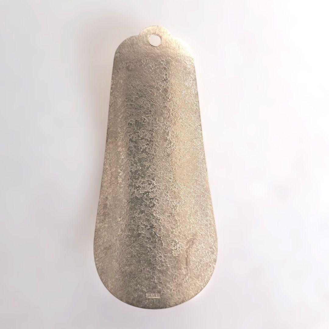 銀製　靴べら　シルバー925　蓮葉　鳳凰　金魚（ランチュウ）　アンティーク