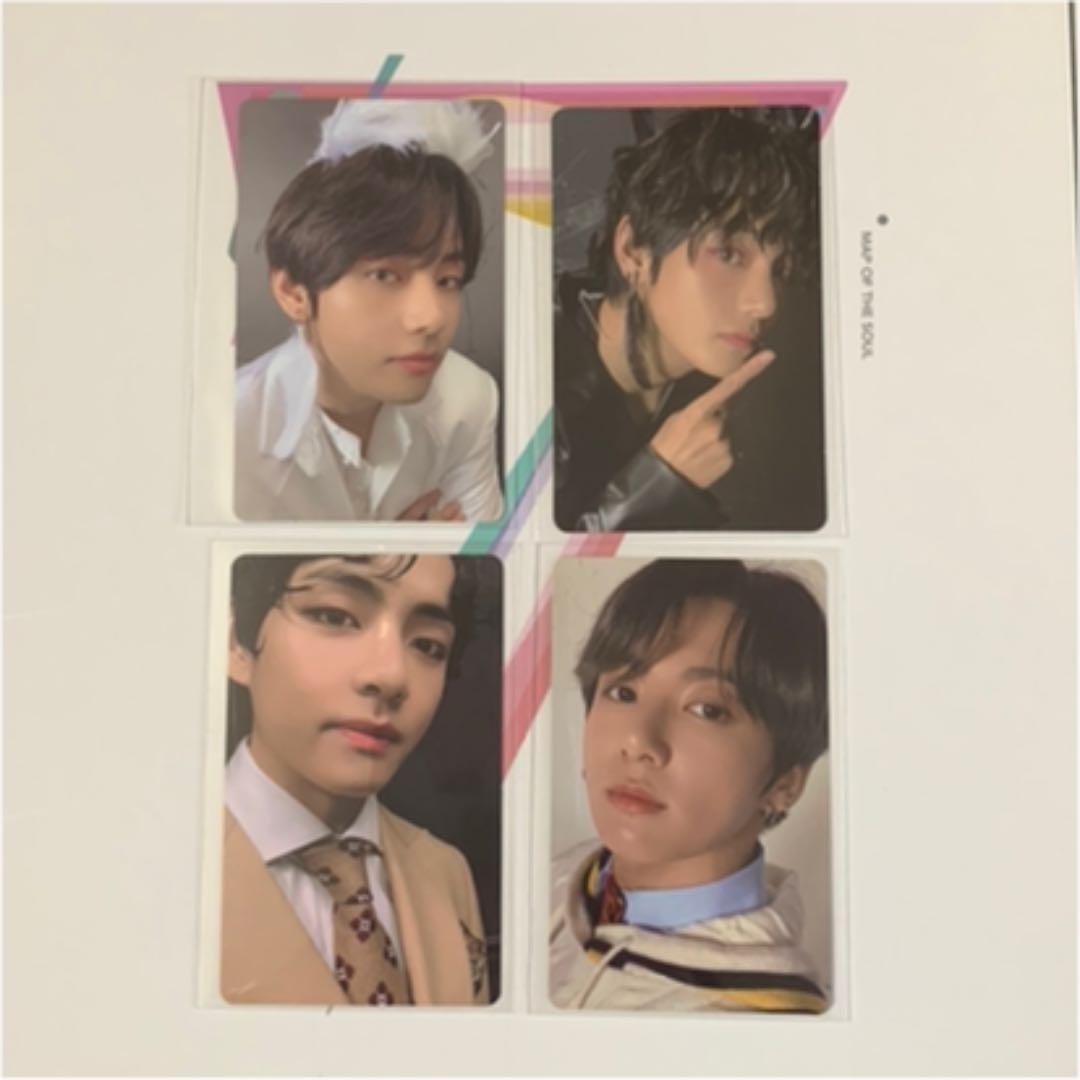 BTS MAP OF THE SOUL 7 4形態とトレカ テヒョン JK