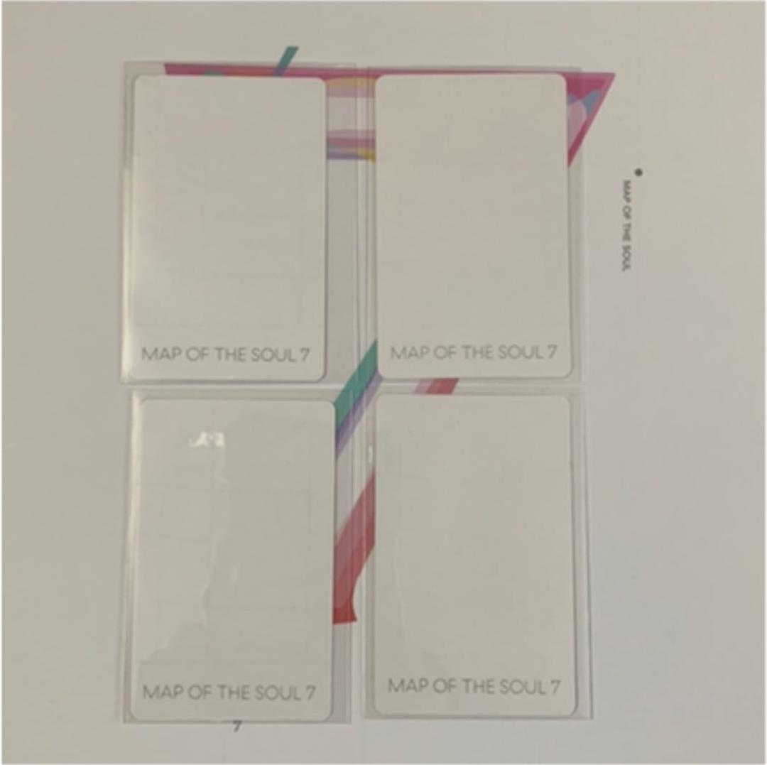 BTS MAP OF THE SOUL 7 4形態とトレカ テヒョン JK