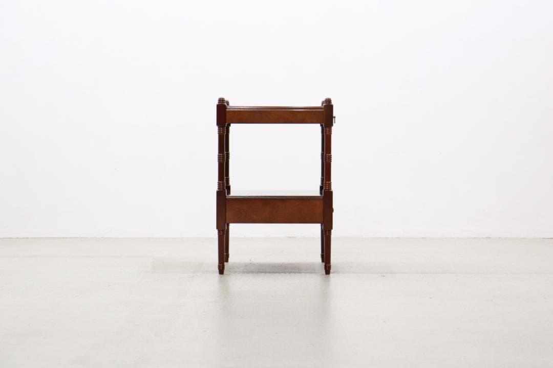 U.S. アメリカ ボンベイ サイドテーブル ラック ベッドサイド ヴィンテージ