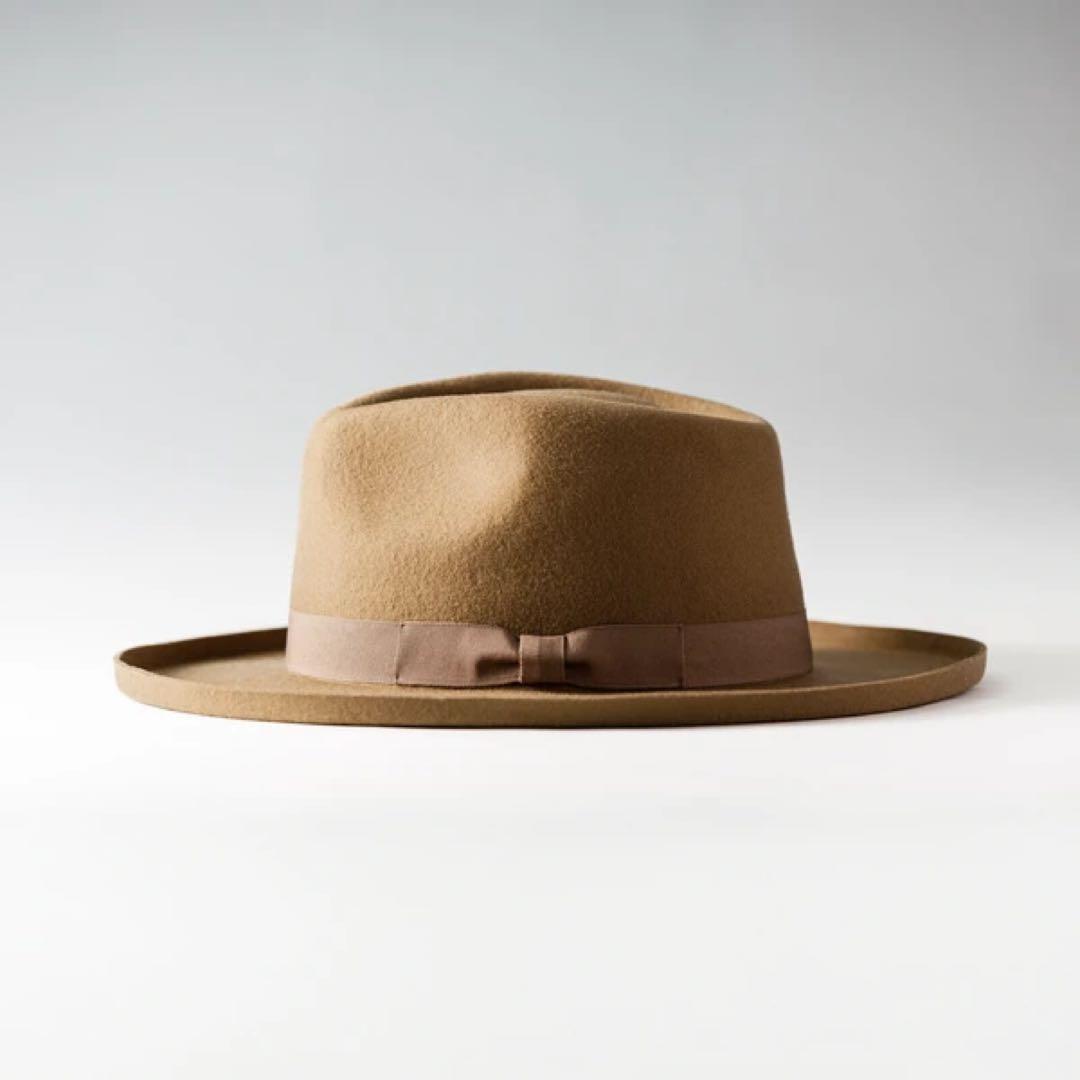 BRIM UP LONG FELT HATブリムアップ ロング フェルトハット