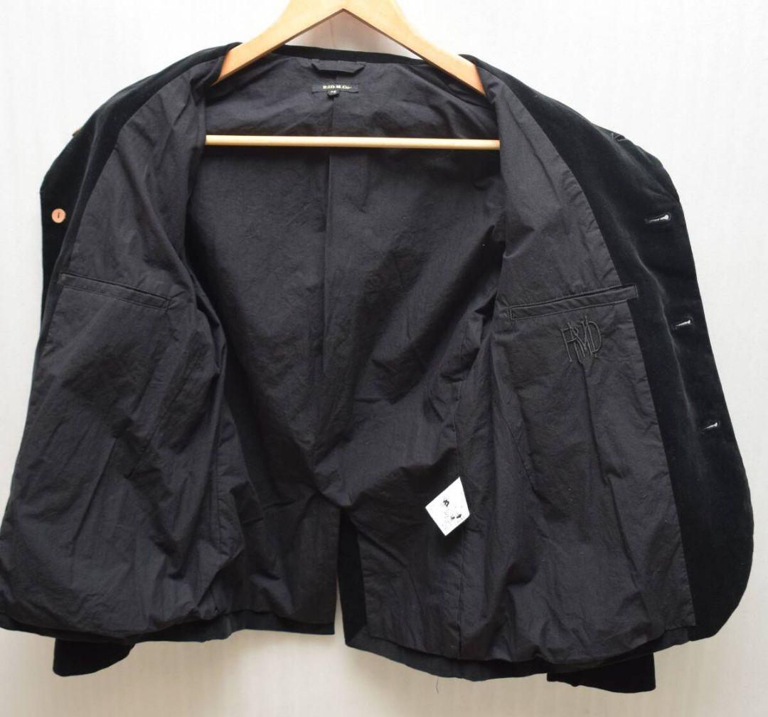 R&D.M.Co- オールドマンズテーラー ベルベット テーラード ジャケット