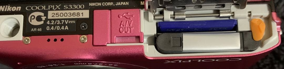 デジタルカメラ COOLPIX S3300