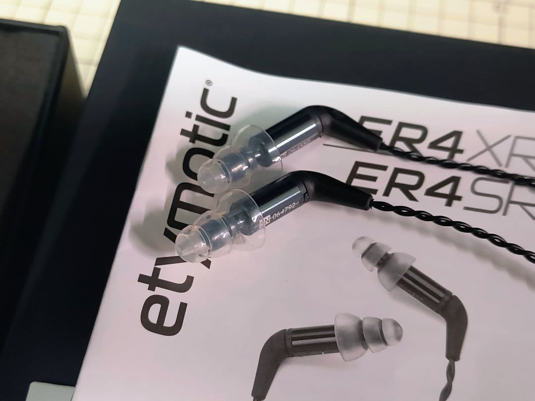 Etymotic ER4SR 有線イヤフォン 美品 エティモティックリサーチ