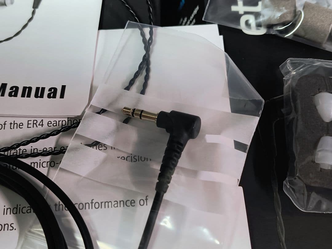 Etymotic ER4SR 有線イヤフォン 美品 エティモティックリサーチ