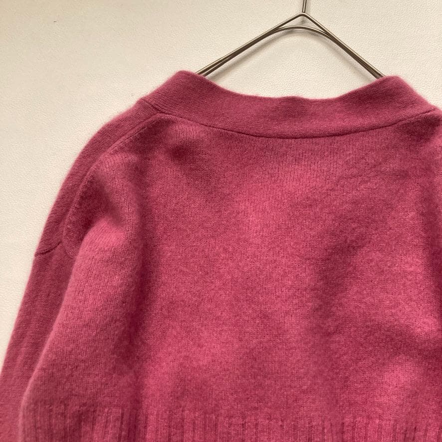 【ままぁ】TICCA　22AW ヤクショートカーディガン 前後2WAY