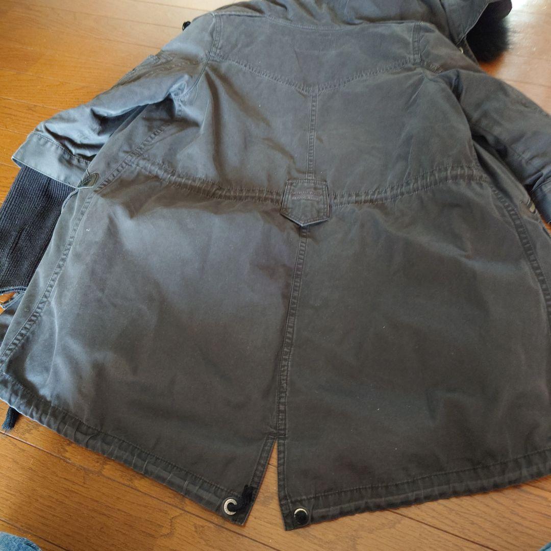 BURBERRY ブルーレーベル 中綿入りモッズコート