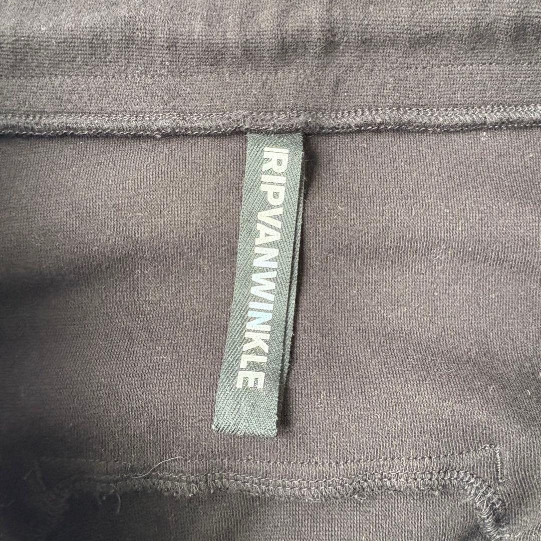 RIPVANWINKLE BUSH EASY JERSEY ブラック サルエル