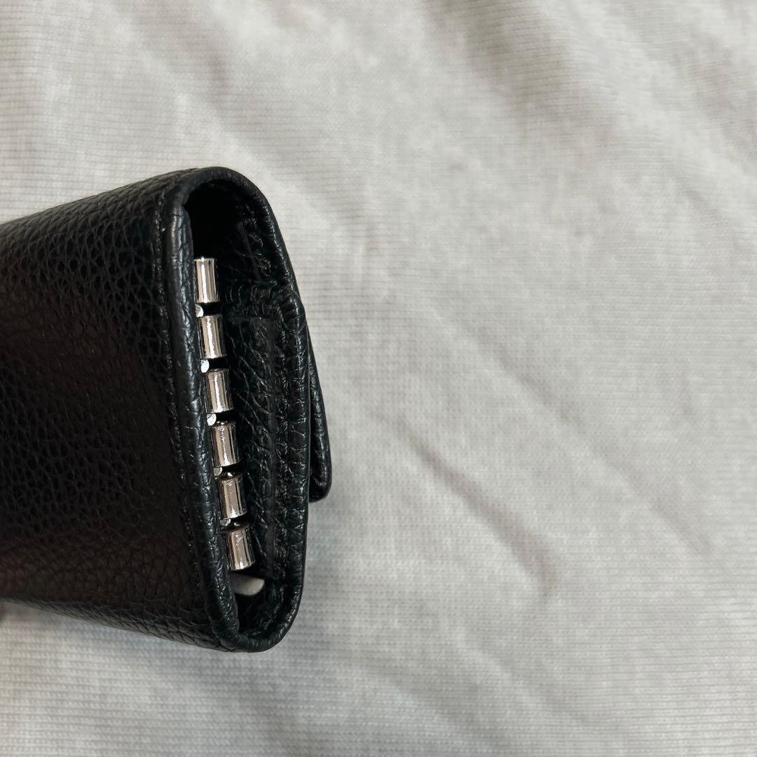 vivienne Westwood フラットオーブ キーケース レザー ブラック