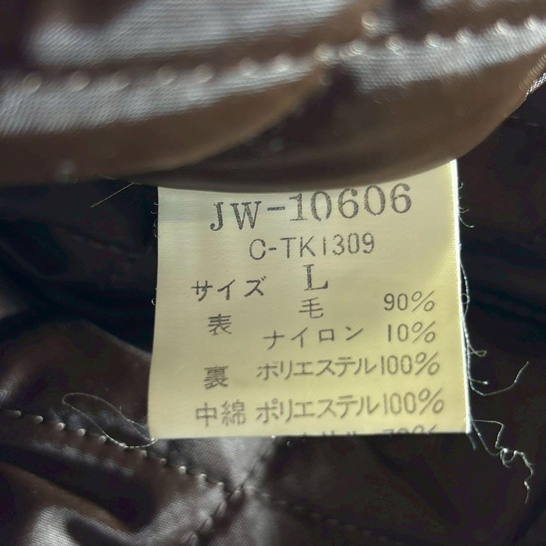 S*s様 美品■VAN JACKET スタジャン　袖レザー　アーチロゴ　ブラウン