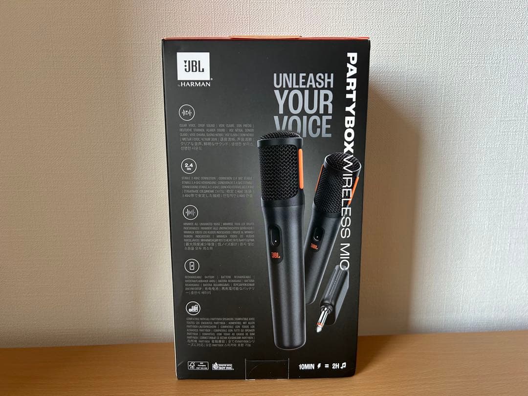 JBL PartyBox ワイヤレスマイク 2本セット