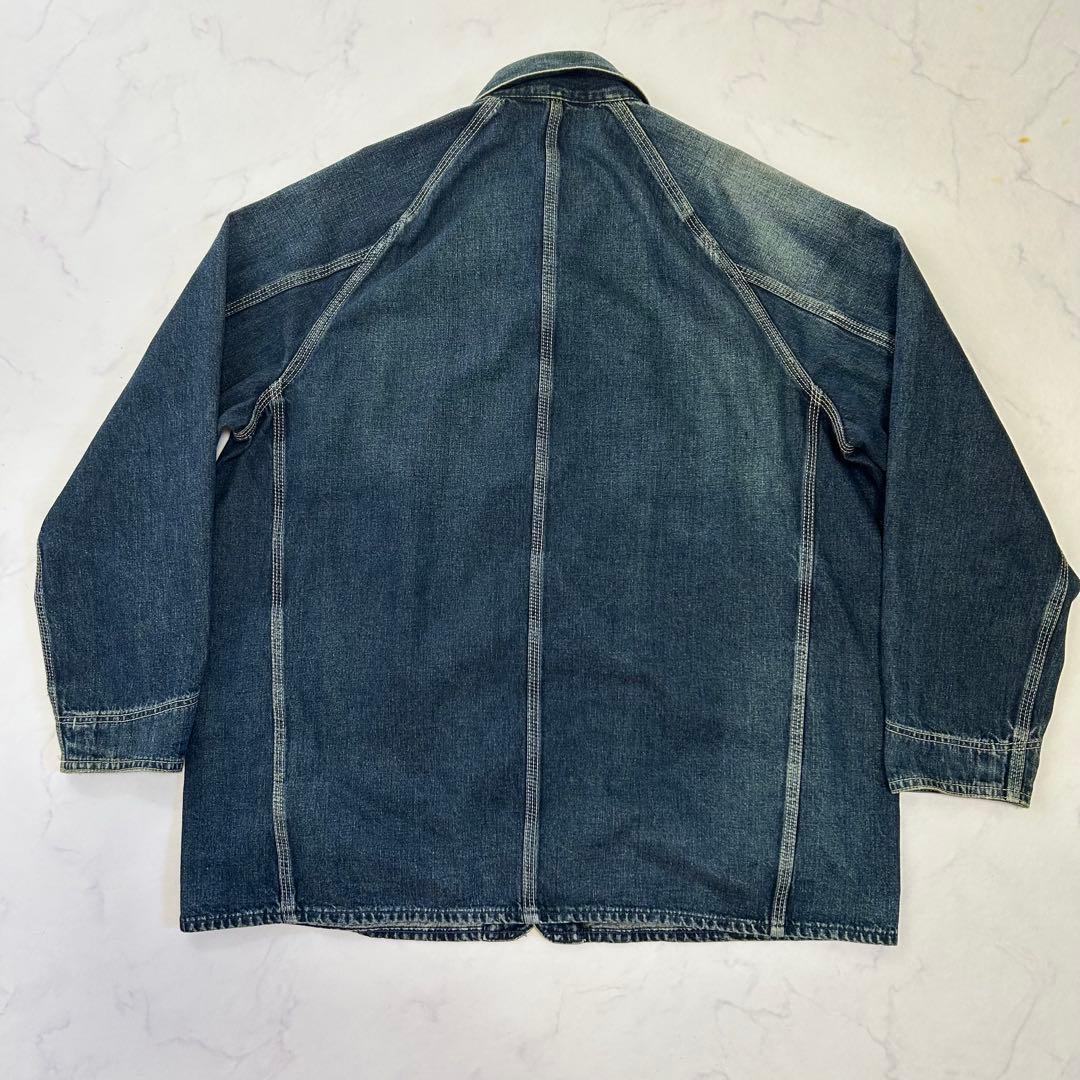 【80s】カーハート デニムカバーオール 100周年モデル 40