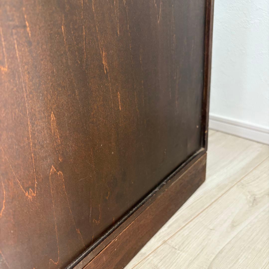 昭和レトロ 木製 小引き出し 収納棚 古家具 アンティーク 作業台