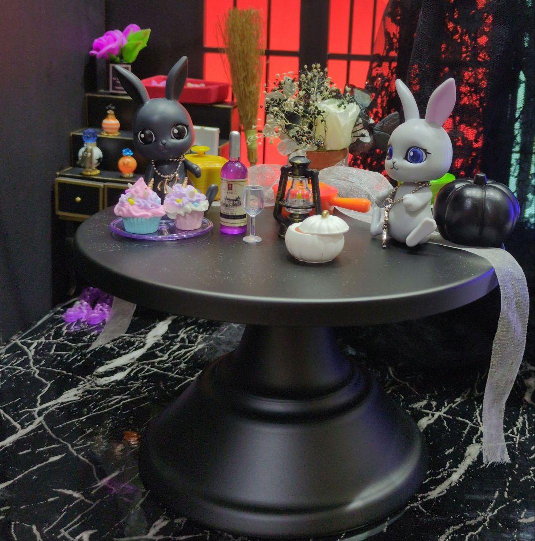 【HALLOWEEN　Party♪】✦BLACKハウス✦家具＆小物など全て付き♡