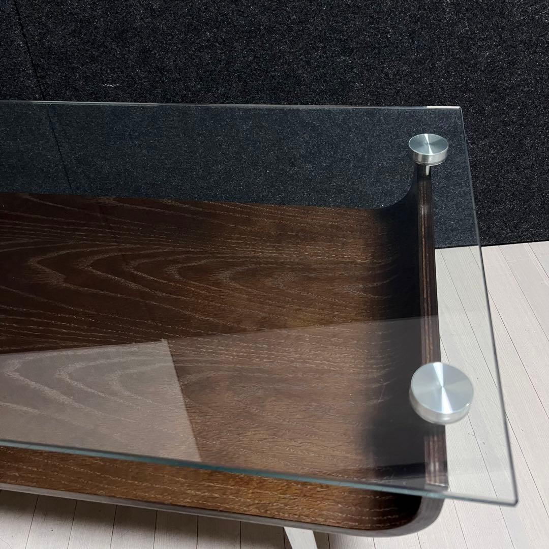 ミッドセンチュリー　スペースエイジ　センターテーブル ガラステーブル