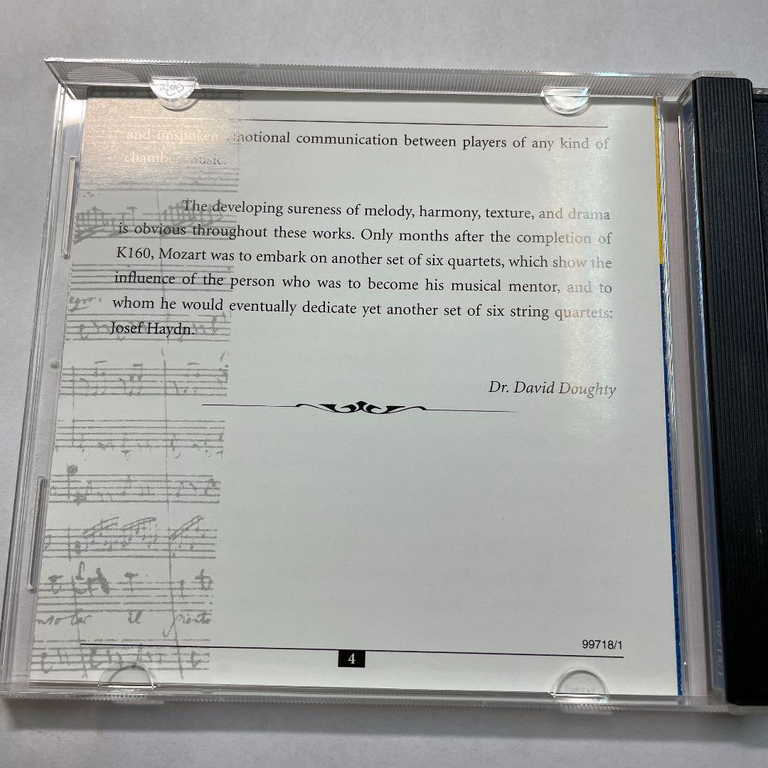クラシック Mozart: String Quartet Kv. 168 ~ 173