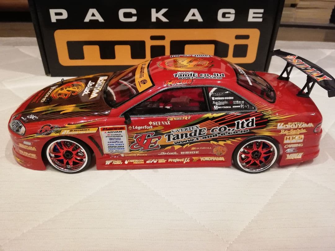 ヨコモ ドリフトパッケージ ミニ VERTEX RIDGE ソアラ RTR