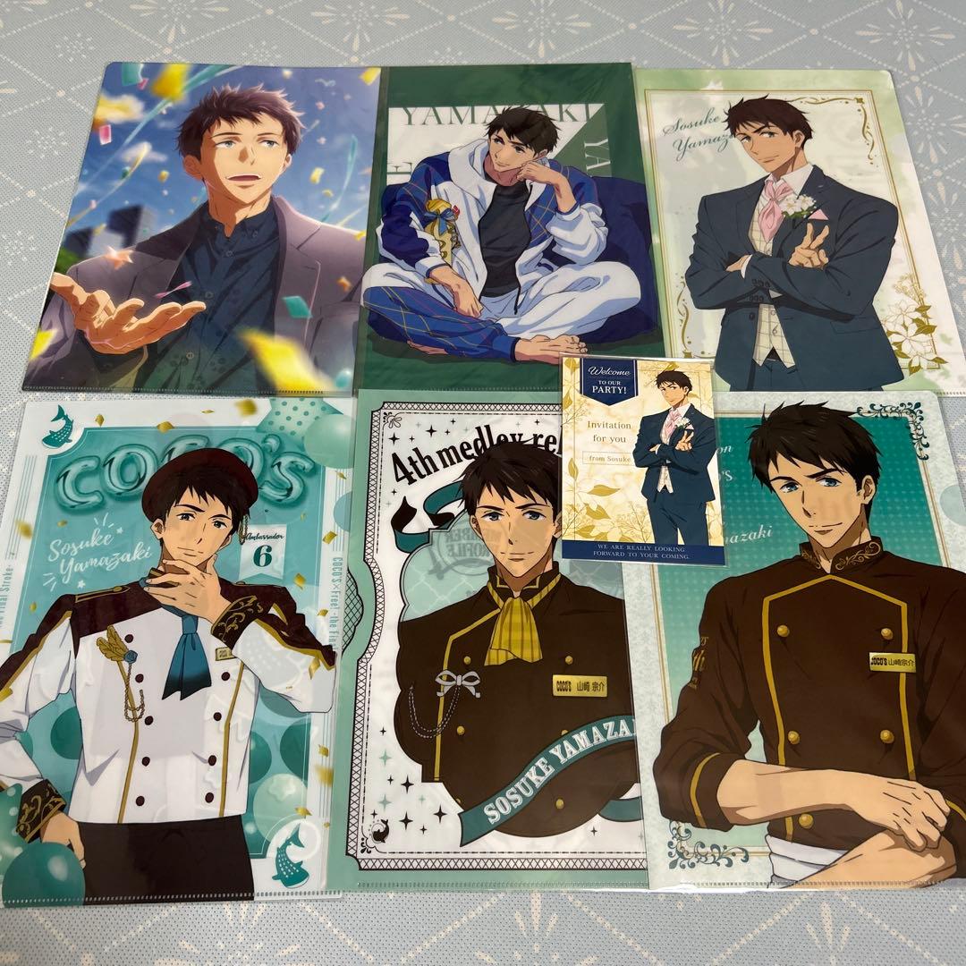 Free ショッピングバッグ ポスター付きスタンドボード クリアファイル