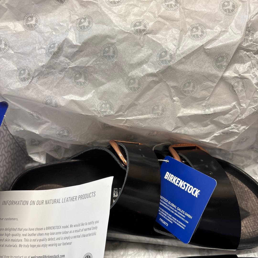 未使用！BIRKENSTOK アリゾナ ビッグバックル　ブラック26cm 正規品