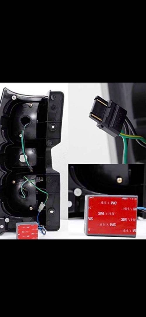 シボレーサバーバンタホ　LEDハローリングプロジェクターヘッド+LEDテール