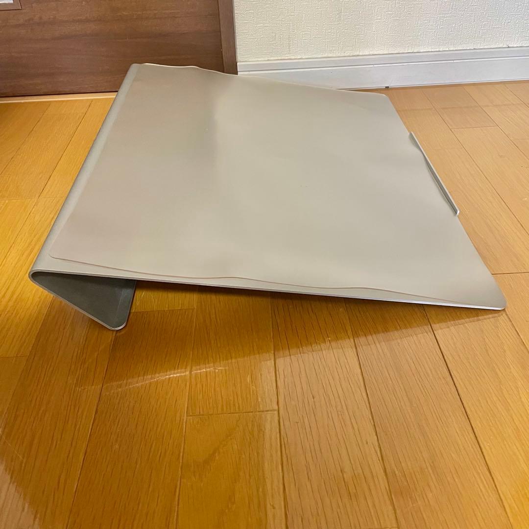 angle10 卓上傾斜台　シルバー　専用マットあり