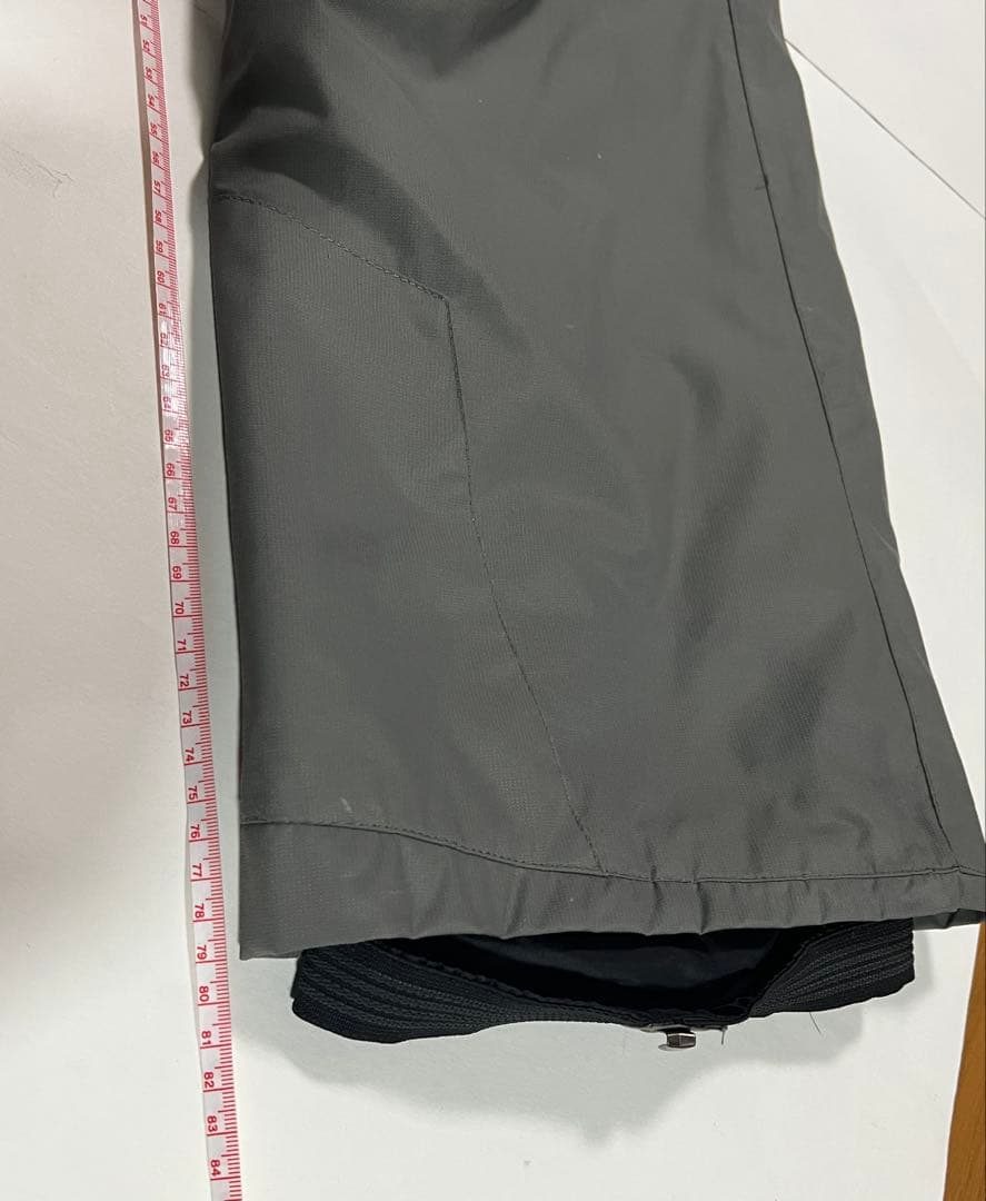 ★1回のみ使用 ROSSIGNOL スキーパンツ チャコール色