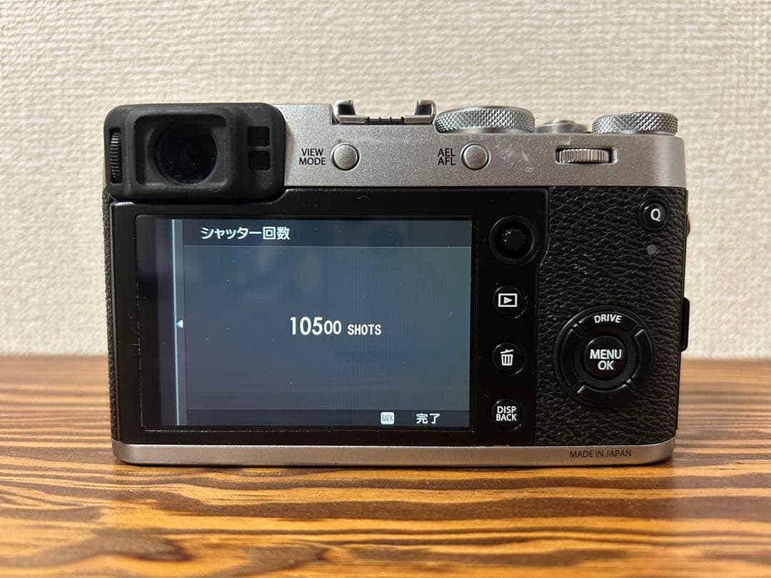 Fujifilm X100F シルバー ＋ SQUAREHOOD Mk.Ⅱ