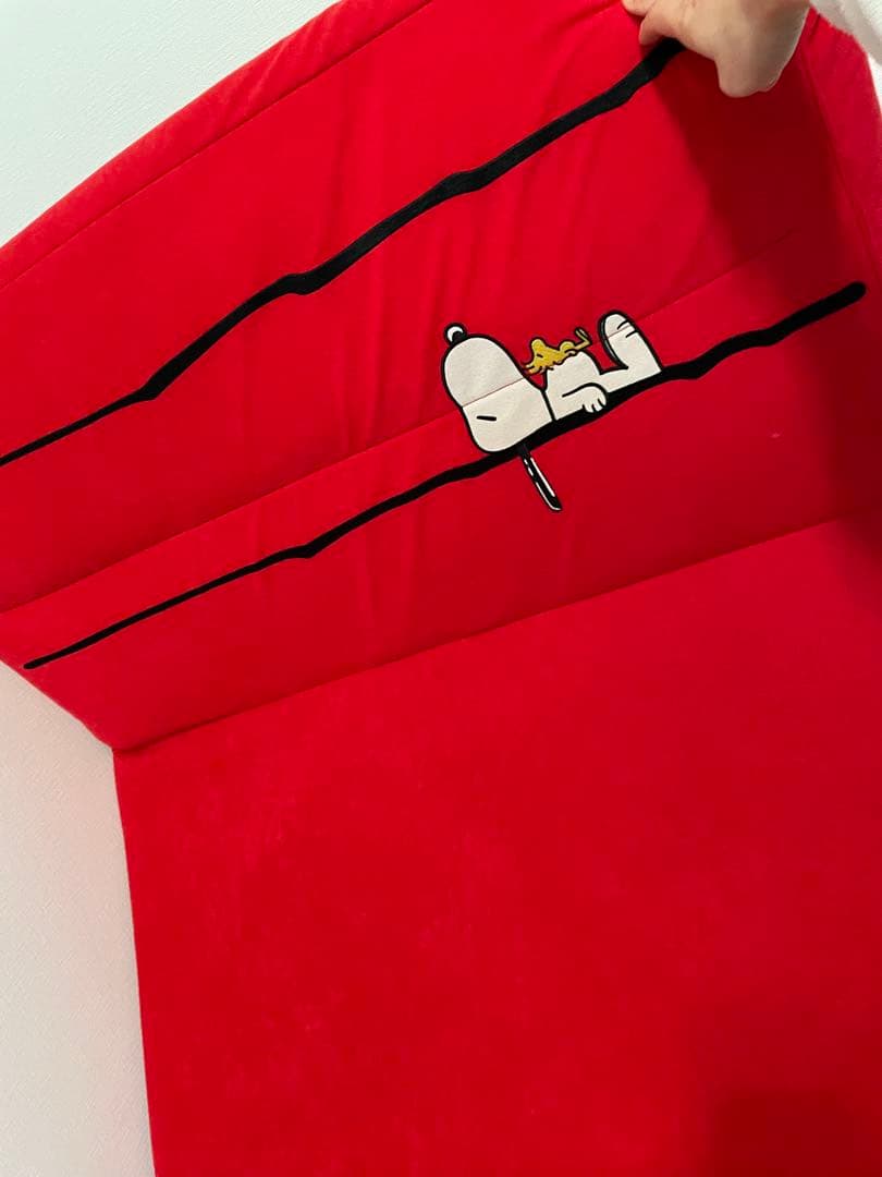 モチーフ型ブランケット付き4WAYソファーベッド 「スヌーピー」