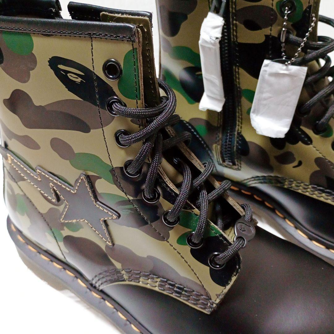 ❣️新品✨️Dr.Martens BAPE 迷彩 カモフラ ブーツ 1460