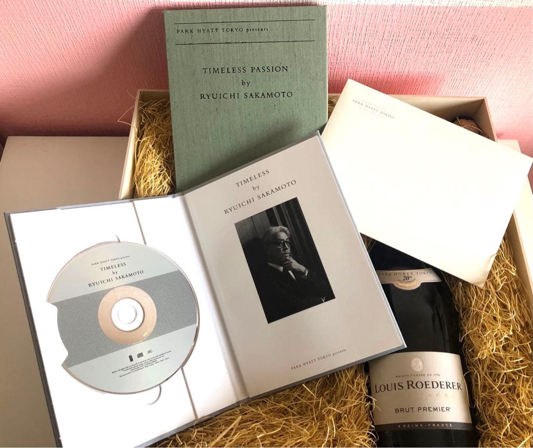 坂本龍一　Timeless Passion ワインボトル空　タイムレスパッション